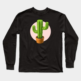 Lovely 3D Cactus Lover Gift Cacti Plant Green Women Men Kids Long Sleeve T-Shirt